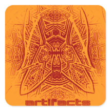 artefacts - voler sur le mur (orng/mrn)