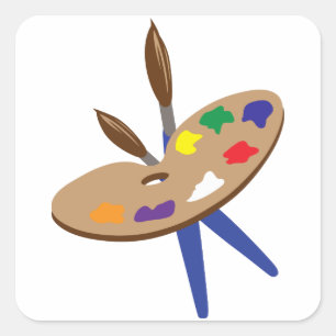 STICKER CARRÉ ARTISTE PALLET