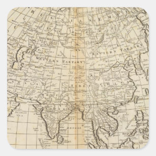 Sticker Carré Asie 23