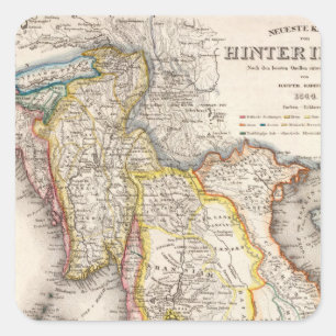 Sticker Carré Asie du Sud-Est