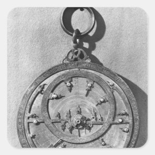Sticker Carré Astrolabe mauresque, de Cordoue, 1054