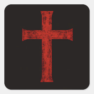 Sticker Carré At The Cross 