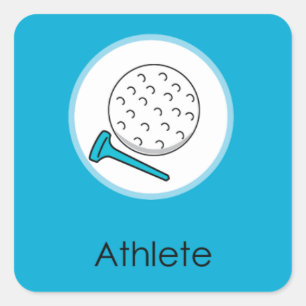 Sticker Carré Athlète d'anniversaire de Coréen de Doljabi