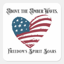 Au-dessus des vagues d'ambre 4 juillet Fête de l'I