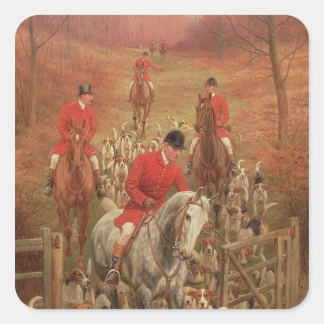 Sticker Carré Au parfum, 1906 (Devant)