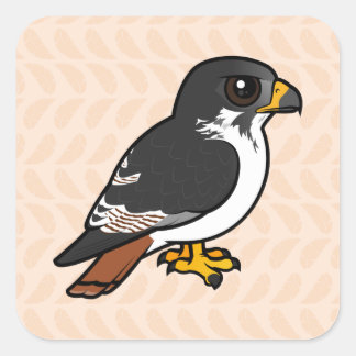 Sticker Carré Augur Buzzard Birdorable