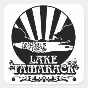 Sticker Carré Autocollant: Conception LT classique