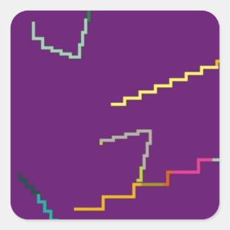 Sticker Carré Autocollants!