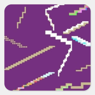 Sticker Carré Autocollants!