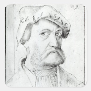 Sticker Carré Autoportrait