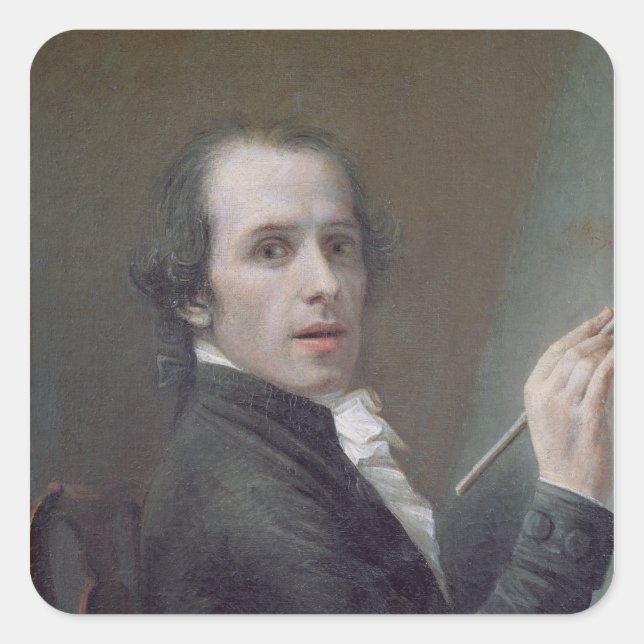 Sticker Carré Autoportrait, 1790 (Devant)