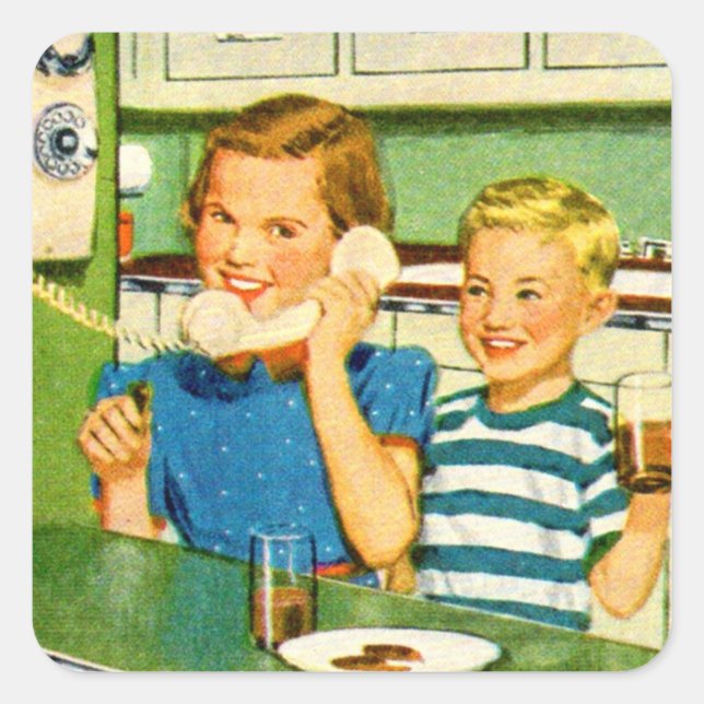 Sticker Carré Avez-vous Prince Albert dans une boîte ? (Devant)