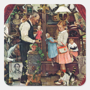 Sticker Carré Avril Fool 1948