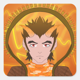 Sticker Carré AWGRaijin