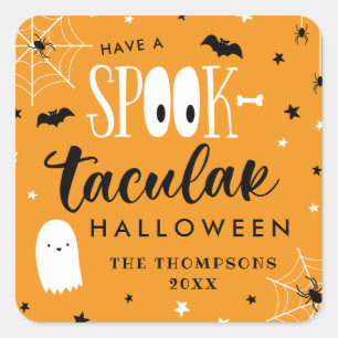 Sticker Carré Ayez un favori d'Halloween Spooktacular