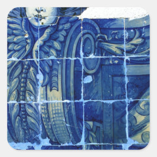 Sticker Carré Azulejos, Portuguese Tiles
