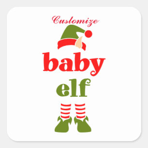 Sticker Carré Baby Elf Thunder_Cove