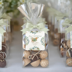 Sticker Carré Baby It's Cold Outside Baby shower Invitation