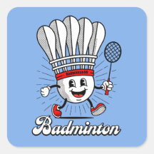 Badminton Mascot Classic