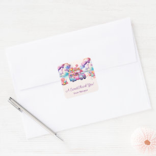 Sticker Carré Baguette d'anniversaire de Sweet Budget CandyLane