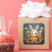 Baguette de lapin mignonne