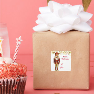 Sticker Carré Balise cadeau de Noël Stickers-Nutcracker