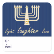 Balise cadeau Hanoukka Light Laugher Love