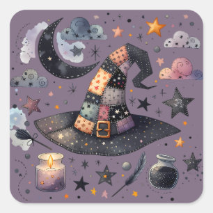 Sticker Carré Balise Ronde Animal