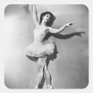 Sticker Carré Ballerine 2