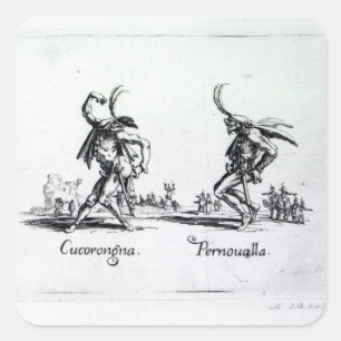 Sticker Carré Balli de Sfessania, c.1622