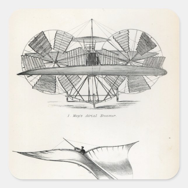 Sticker Carré Ballons (Devant)