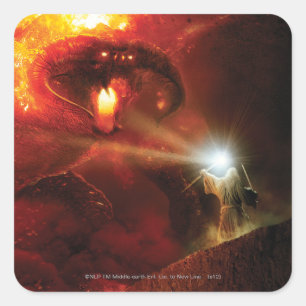 Sticker Carré Balrog Versus GANDALF™