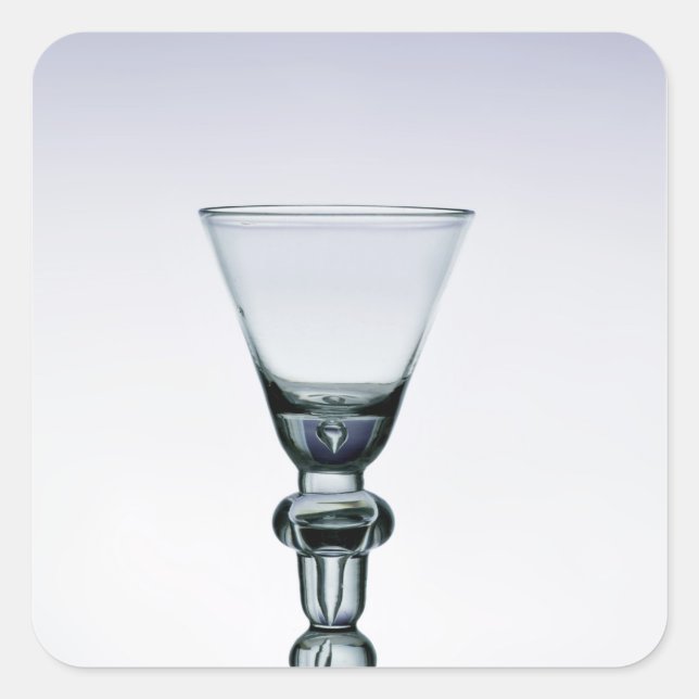 Sticker Carré Baluster tige goblet, c.1700-20 (Devant)