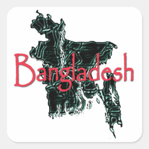 Sticker Carré Bangladesh