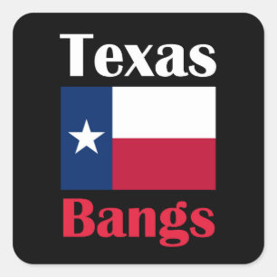 Sticker Carré Bangs TX