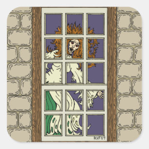 Sticker Carré Banshee