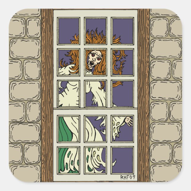 Sticker Carré Banshee (Devant)