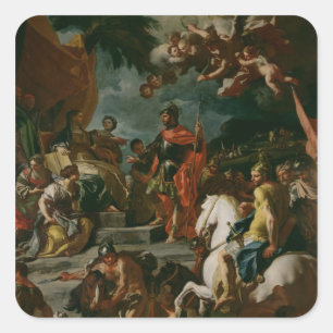 Sticker Carré Barak et Deborah