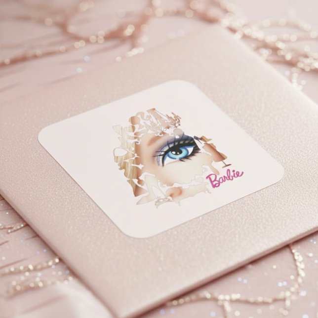 Sticker Carré Barb (Créateur téléchargé)