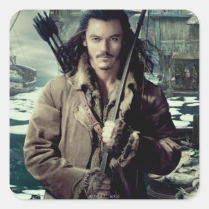 Sticker Carré BARD THE BOWMAN™ à Laketown