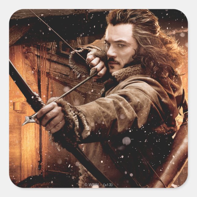 Sticker Carré BARD THE BOWMAN™ et personnages Poster de film (Devant)