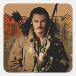 Sticker Carré BARD THE BOWMAN™ Graphisme encadré