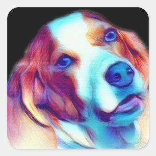 Sticker Carré Barnaby