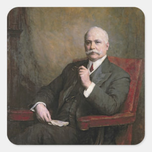 Sticker Carré Baronnet de monsieur Edouard Hopkinson Holden