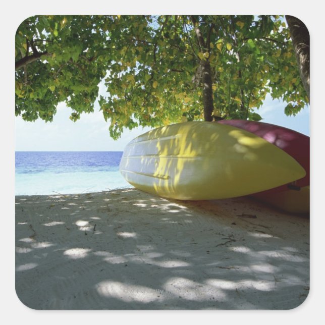 Sticker Carré Bateau (Devant)