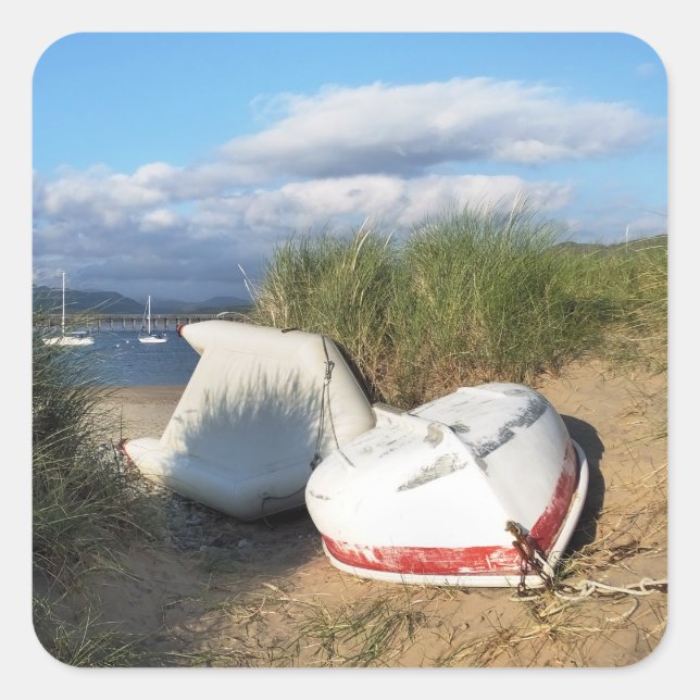 STICKER CARRÉ BATEAUX (Devant)