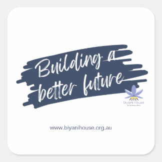 Sticker Carré Bâtir un avenir meilleur