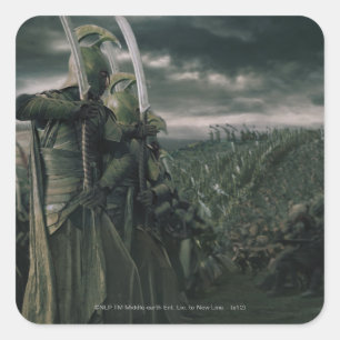 Sticker Carré Battle for Middle Earth