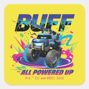 Sticker Carré Batwheel™ Buff - Tous optimisés