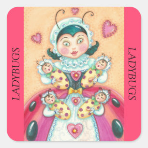 STICKER CARRÉ BÉBÉ BÂTIMENT BÂTIMENT BÂTIMENT